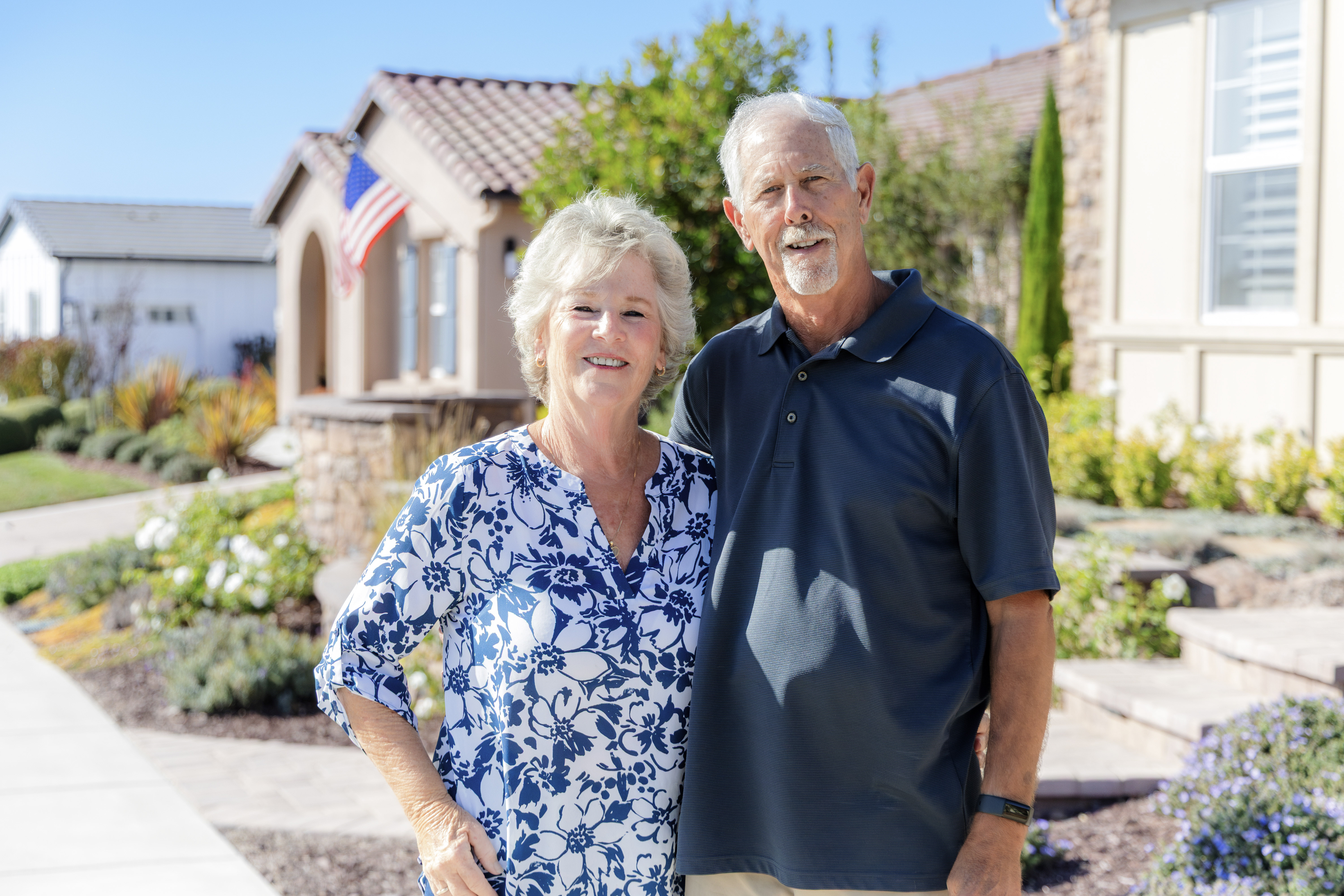 Grateful patient Bill Voosen and wife Geralyn Grateful patient Bill Voosen and wife Geralyn