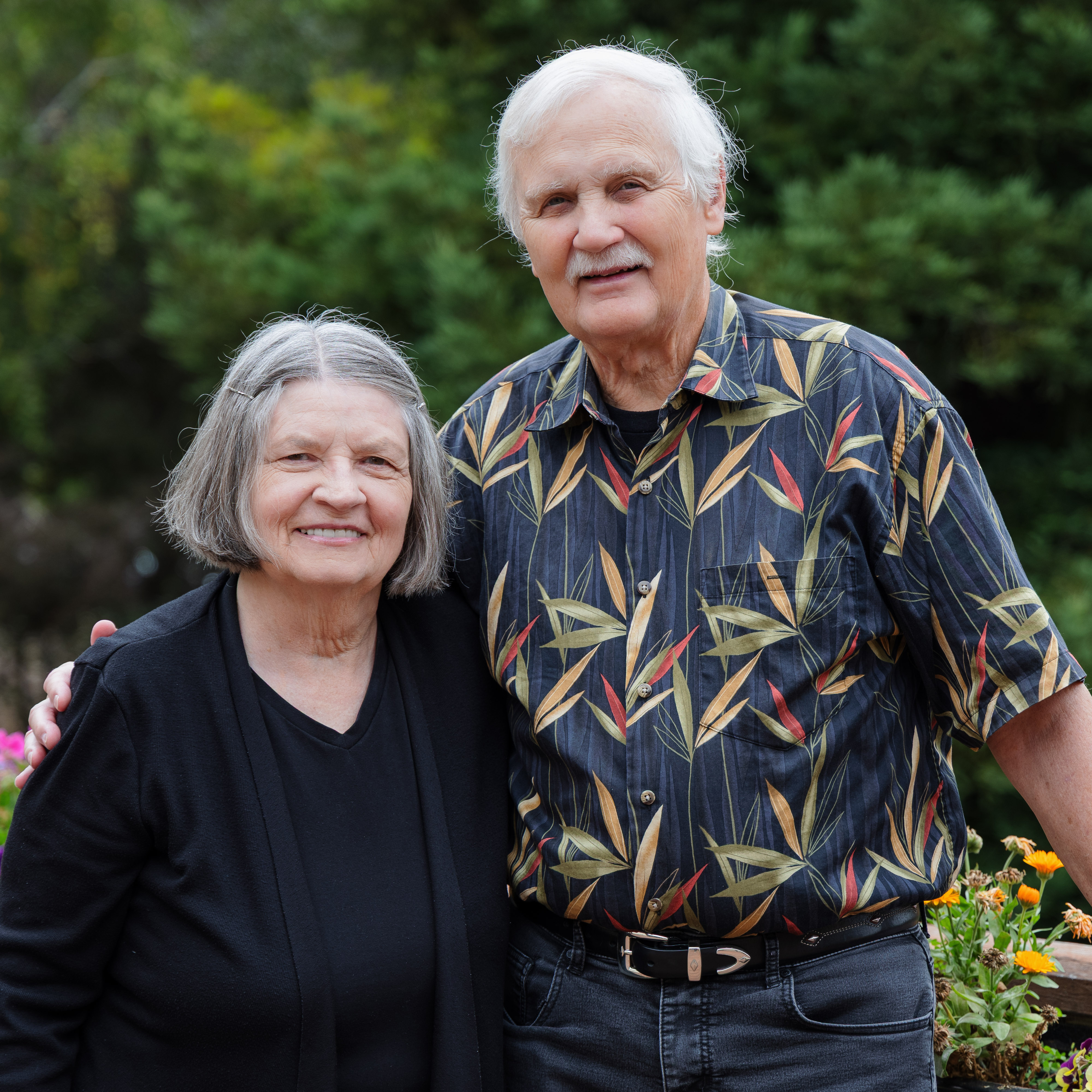 Carolyn and Peter Thom portrait