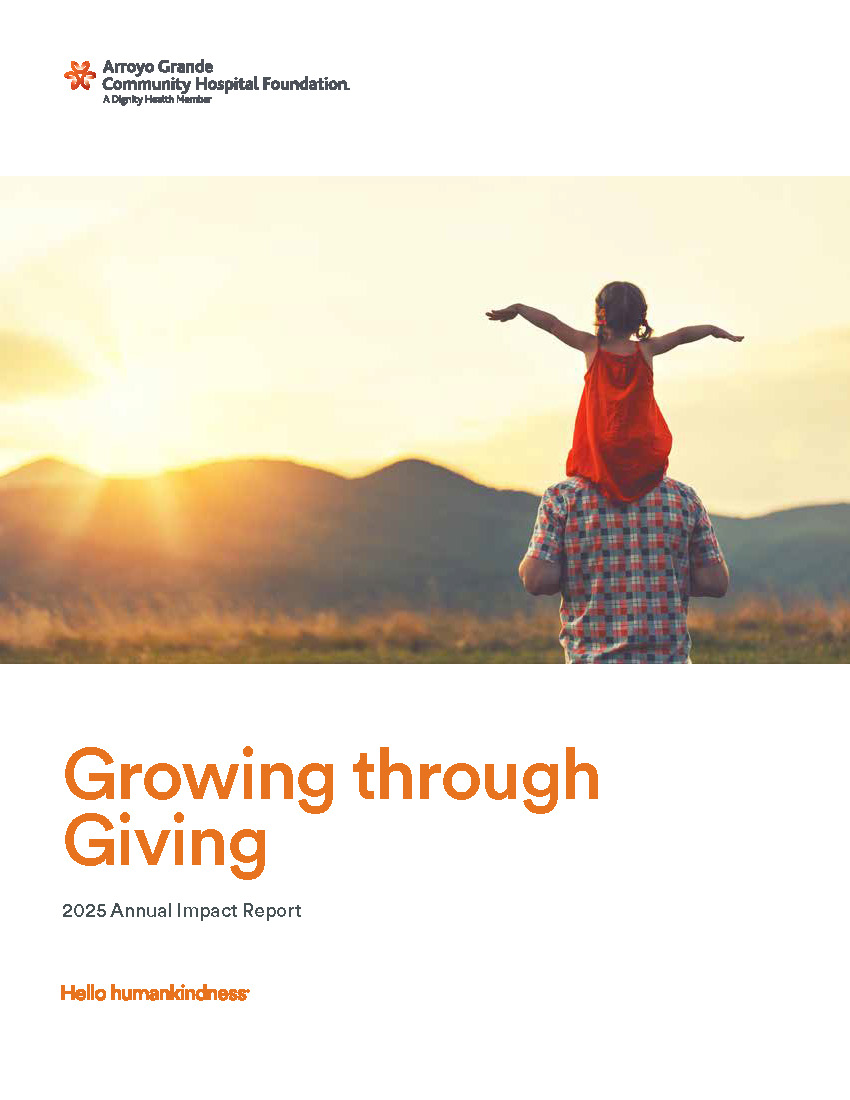 Growing through Giving Annual Report cover