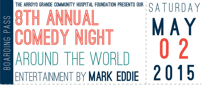 image of Comedy Night 2015 invitation