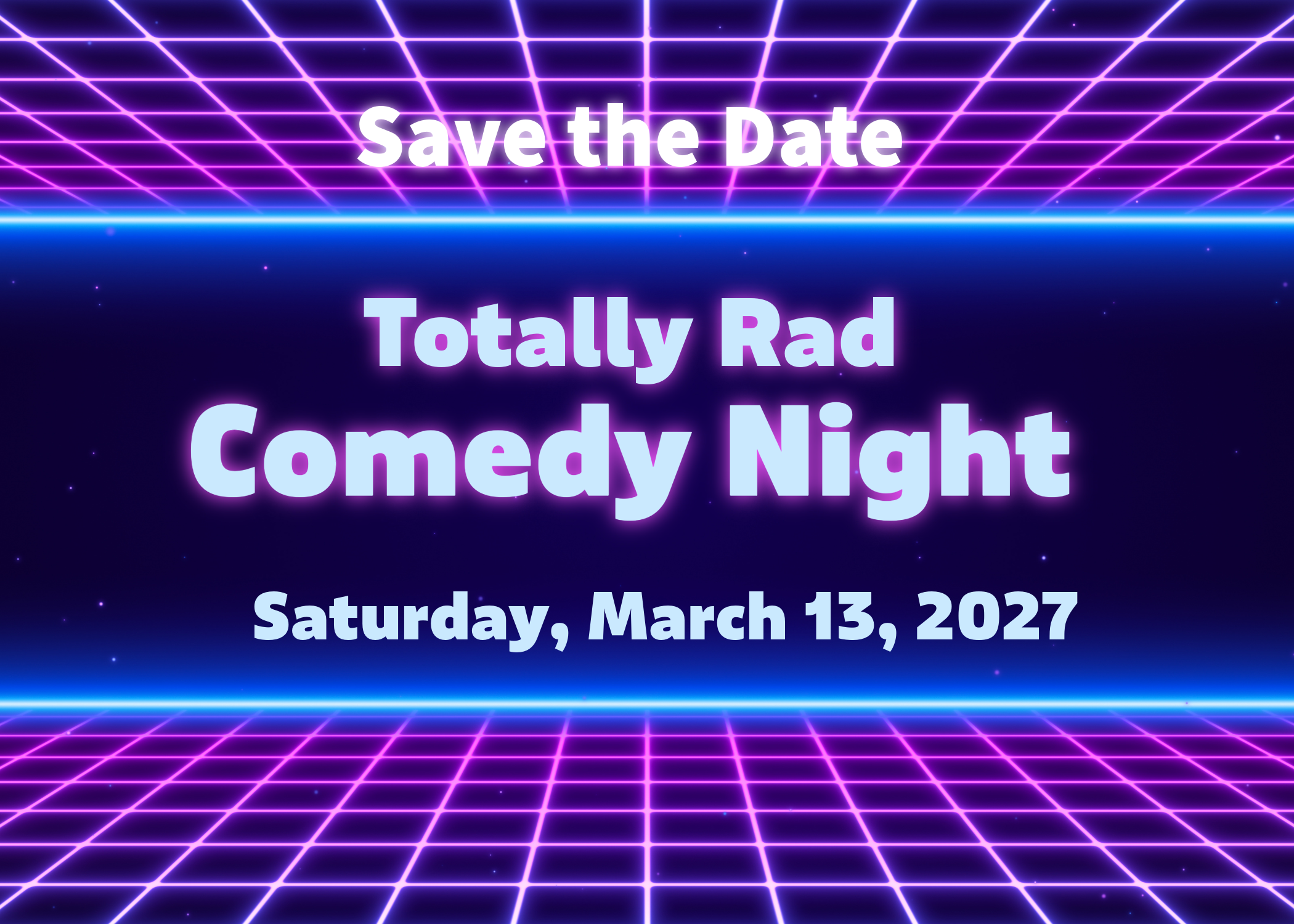 Comedy Night - March 13, 2027