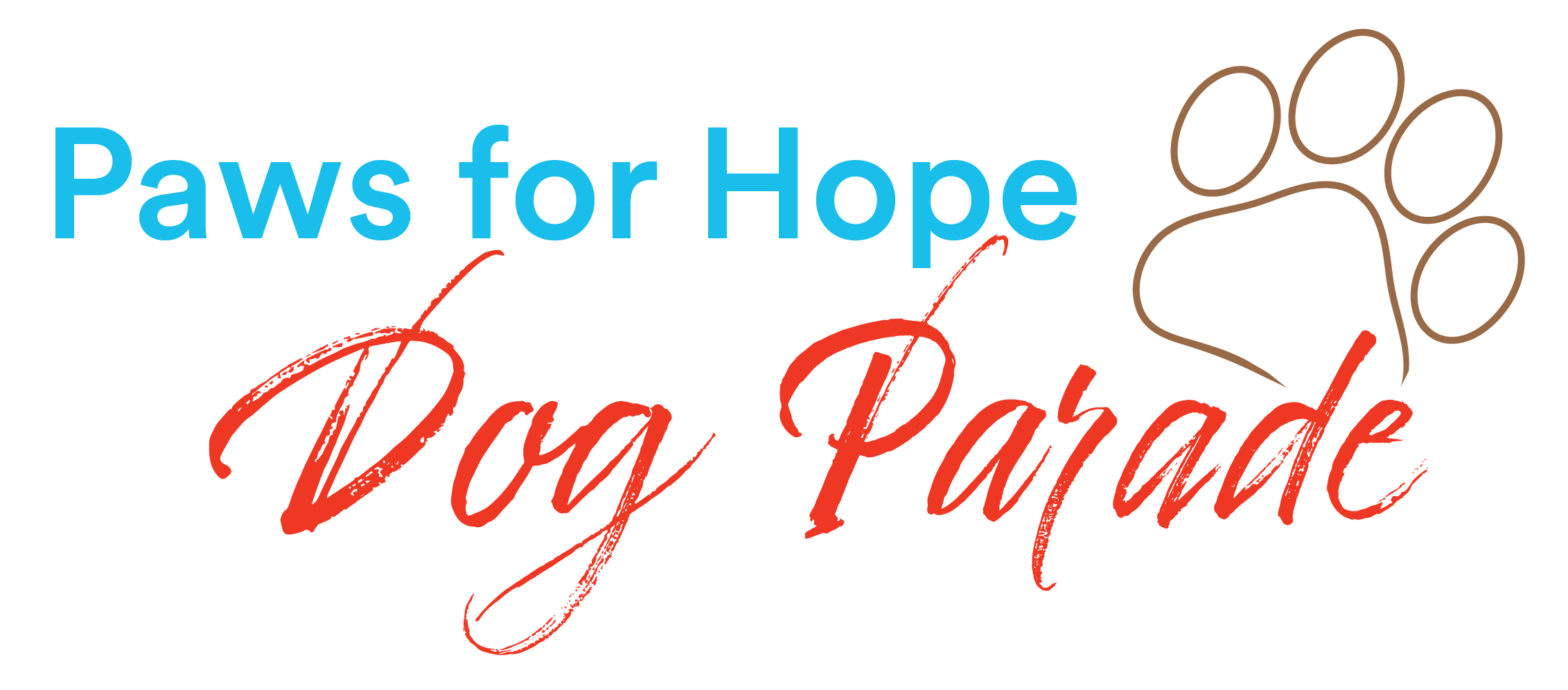 Paws for Hope Dog Parade logo