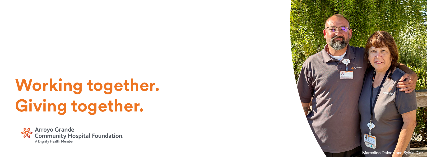 Working together. Giving together.