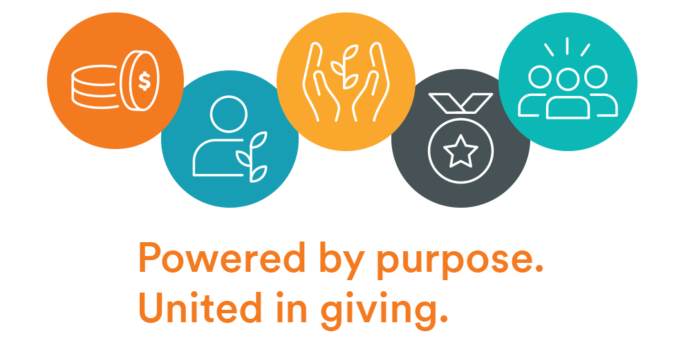 Powered by purpose. United in giving.